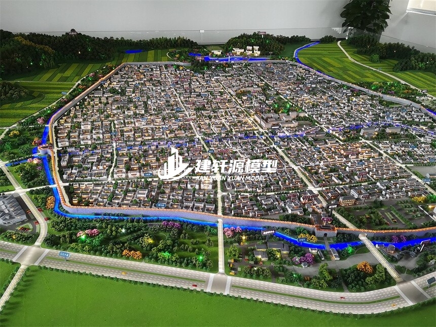 齐河城市规划模型