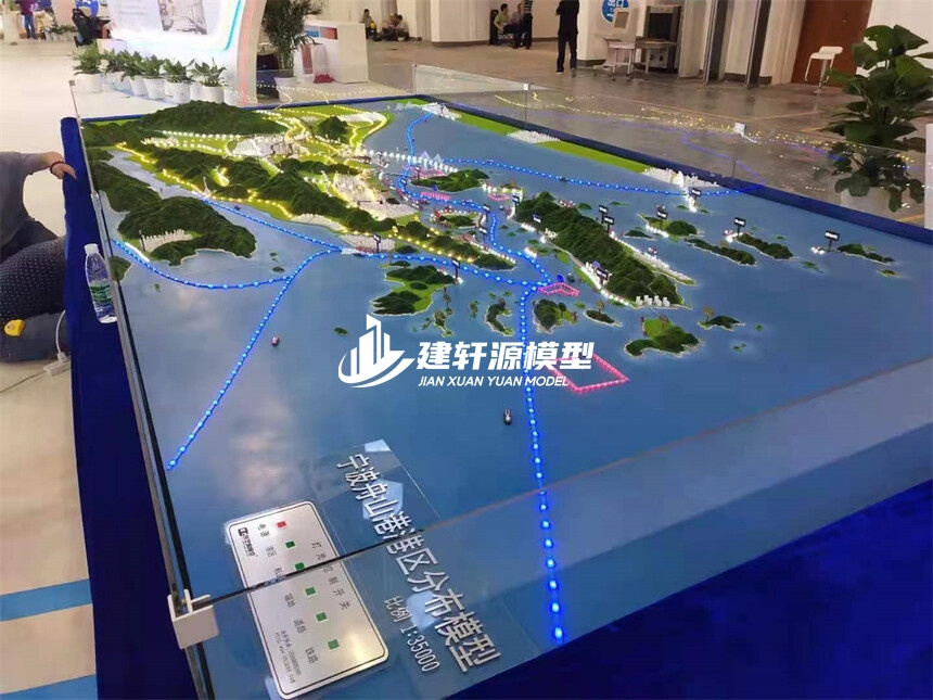齐河地形地貌模型