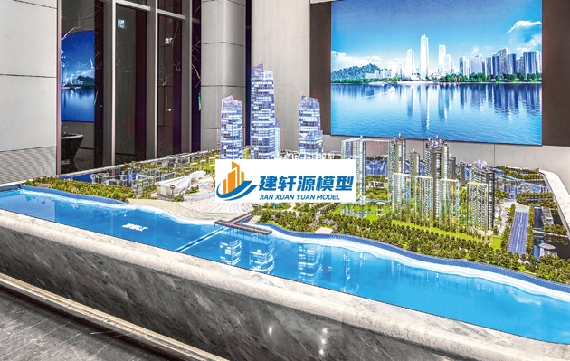 齐河富春-金茂星外滩模型