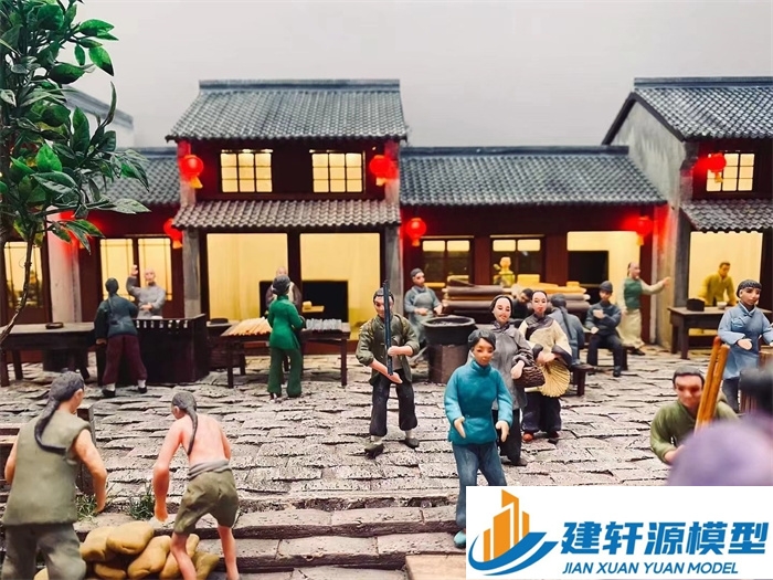 齐河香市微缩模型