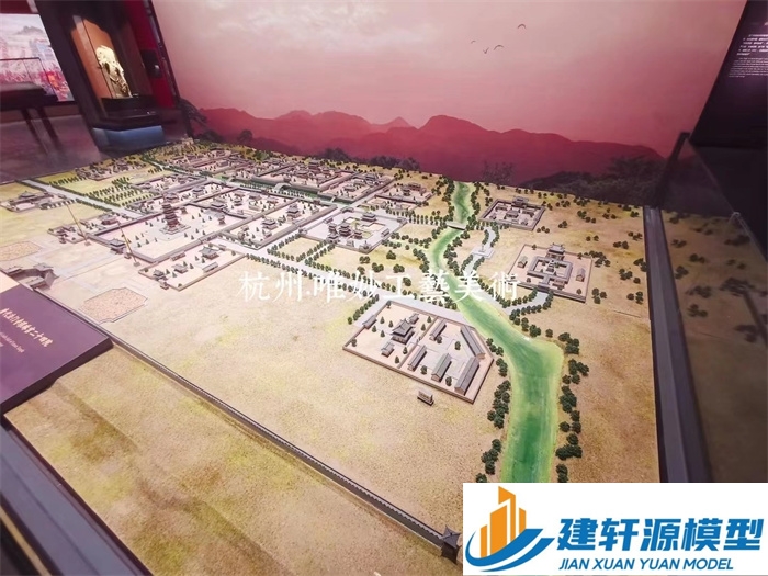齐河微缩模型法门寺