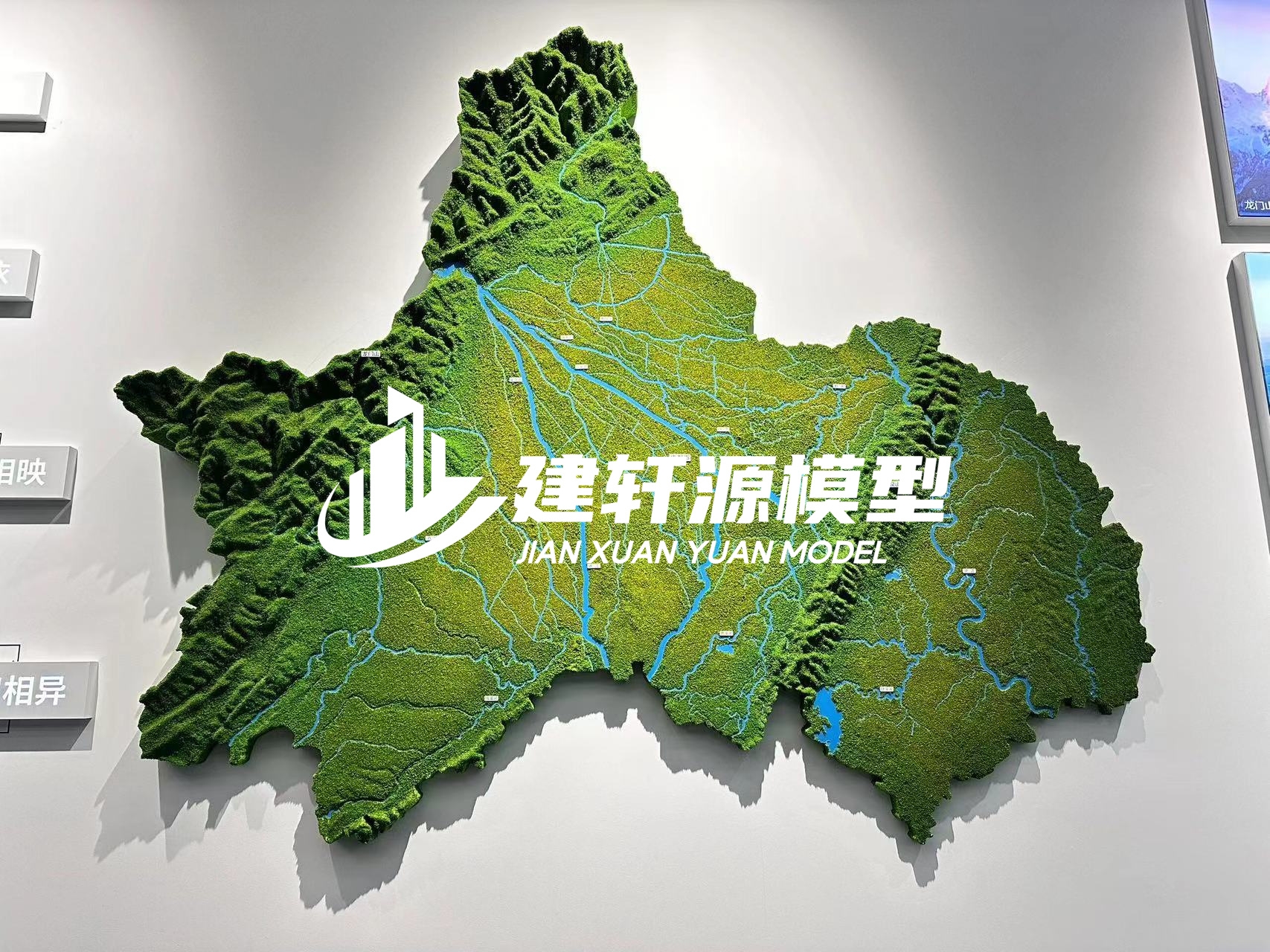 齐河地形沙盘壁挂厂家